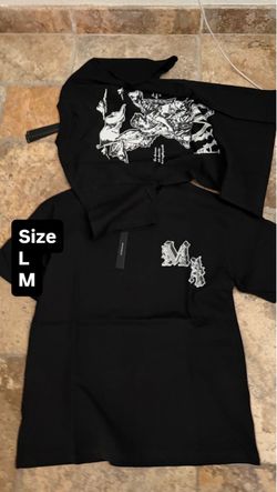 Black Graphic Hoodie and T-Shirt Set