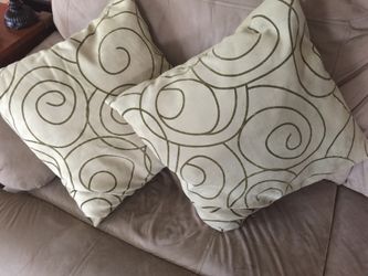 2 Very Nice Throw Pillow