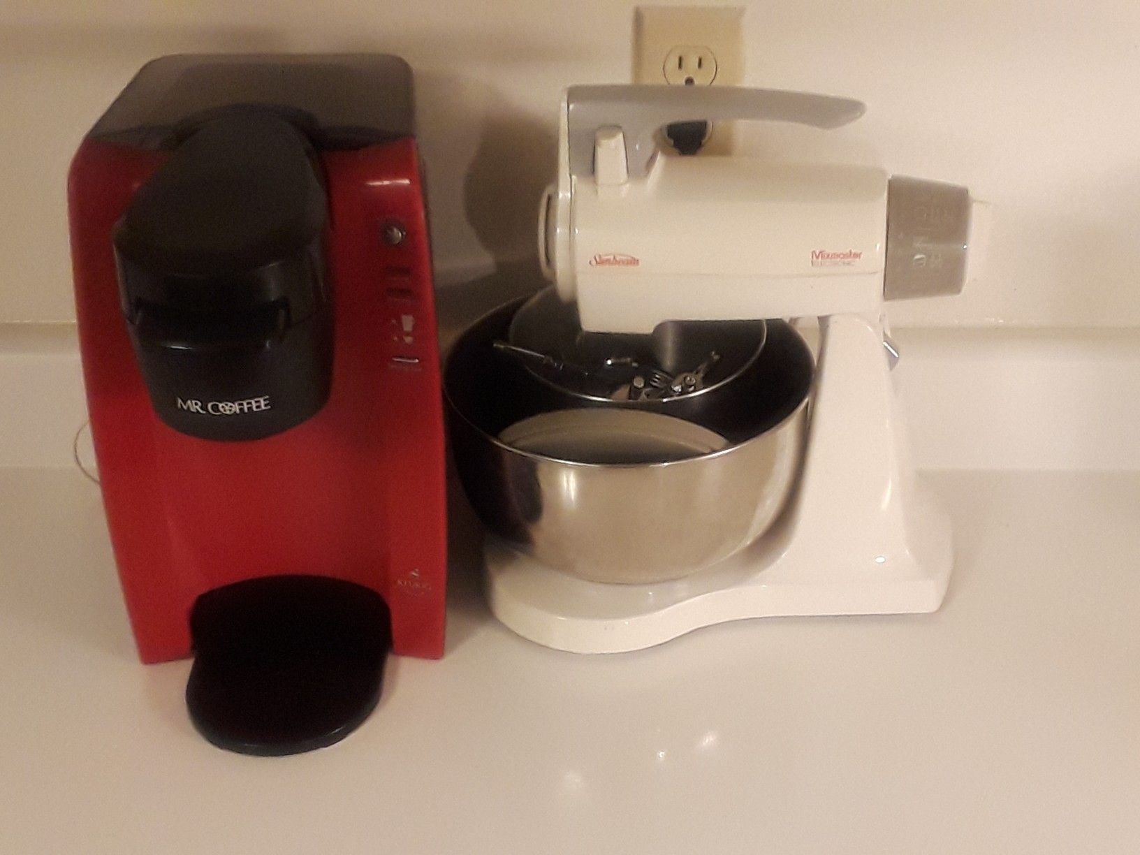 Espresso machine and Blender