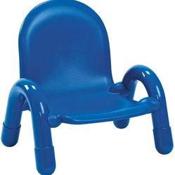 Angeles BaseLine Chair, Blue AB7905PB, Preschool or Daycare 5"H Toddler Desk or Activity Chair, Flexible Seating Classroom Furniture, Playroom Seat

