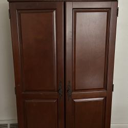 Cherry Wood Armoire 
