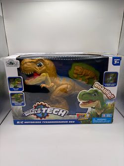 Wild Wild World Tech R/C Motorized T-Rex Toy