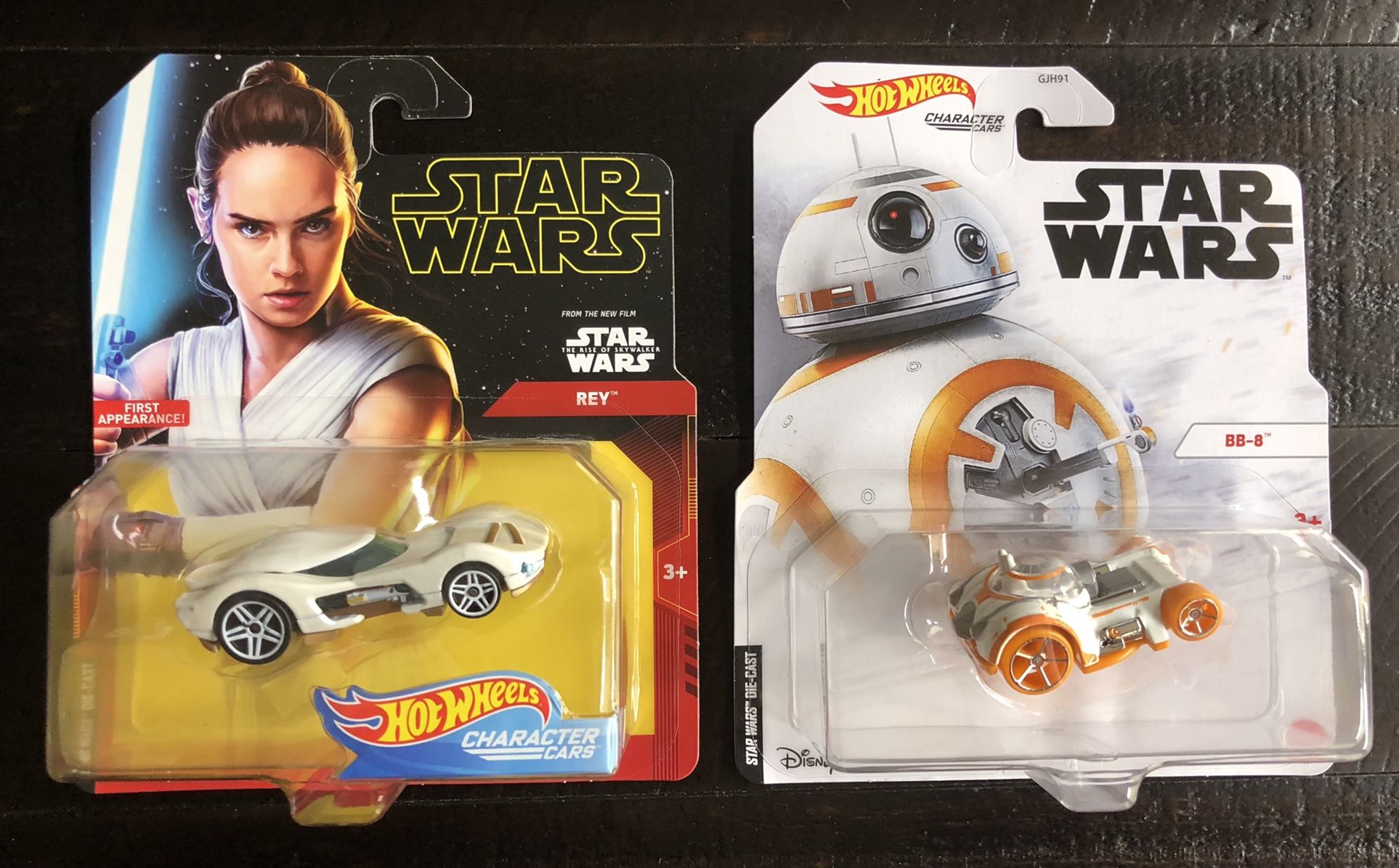 Hot Wheels Star Wars Rey and BB-8