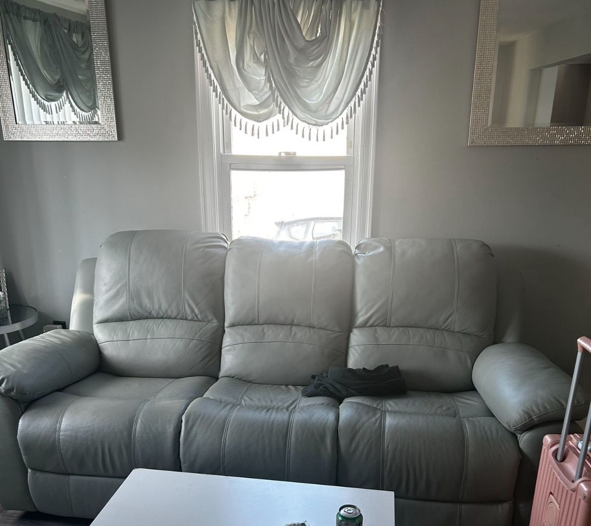 Leather Sofa and loveseat