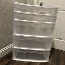 5 Drawer Clear Organizer