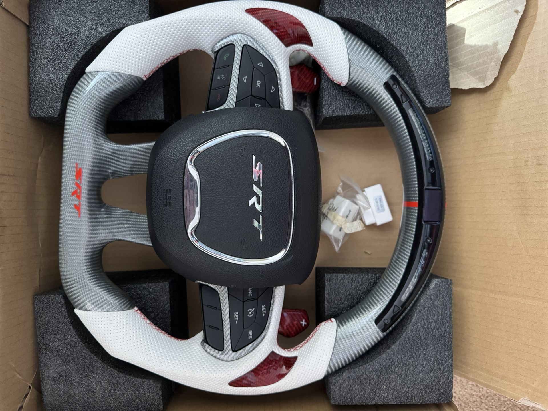 Srt Carbon Fiber Steering Wheel