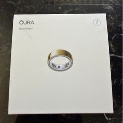 Oura Ring Gen 4 (Gold) Size 7