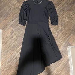 Karl Langerfeld Black Classic  Asymmetrical Dress 