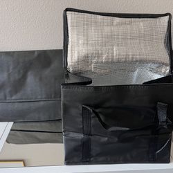 Two Insulated Grocery Bags
