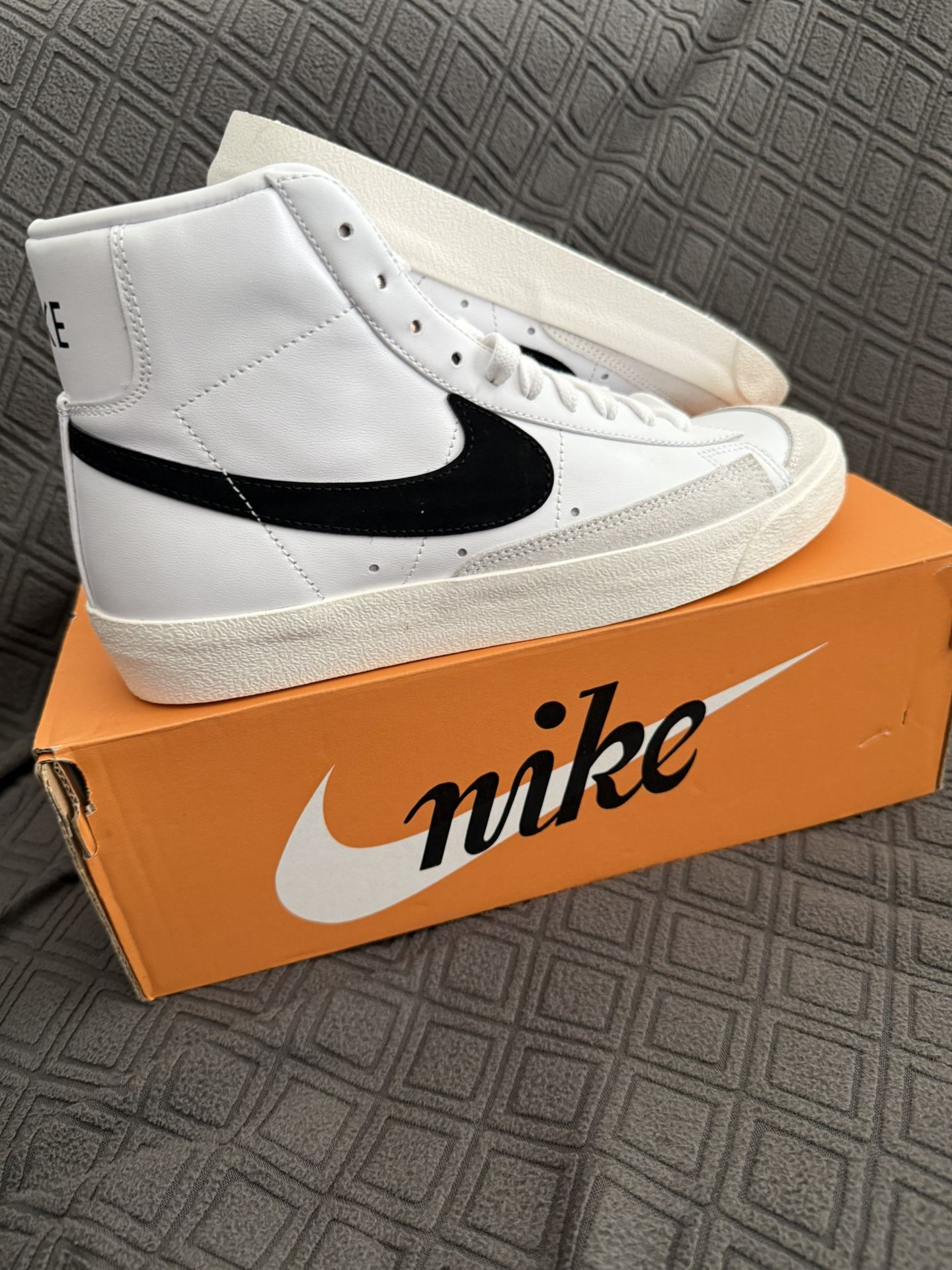 Nike blazer Black White Shoes