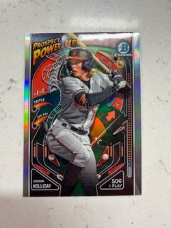 2024 Bowman Chrome Prospects Prospect Power Up Jackson Holliday