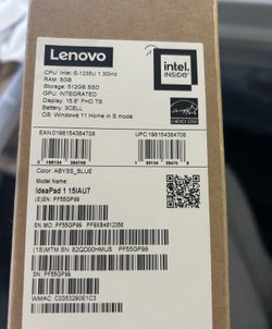Lenovo - IdeaPad 1i 15.6" Full HD Touchscreen Laptop - Intel Core i5 1235U 2022