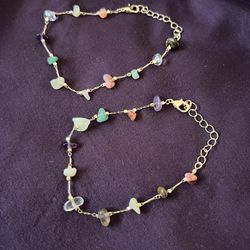 Two Bracelets Or Anklets - New 