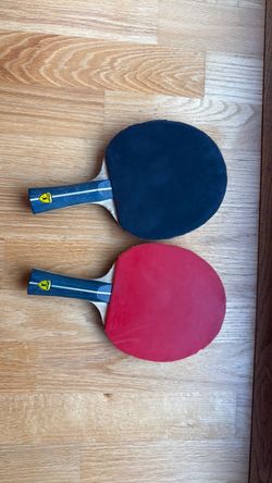 one pair of pingpong bats