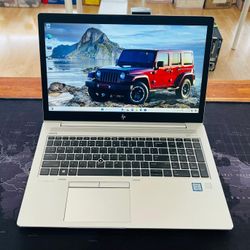 HP EliteBook 850 G5 15” Laptop Core i7-8550u 1.99Ghz 16GB RAM 256GB SSD Windows 11 Pro