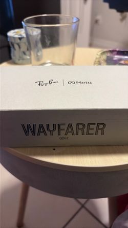 Meta Ray Ban Gen 2 glasses