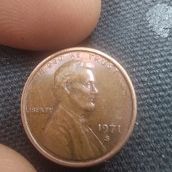 1971 S Error Penny