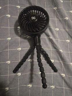 Portable Fan With Adjustable Legs