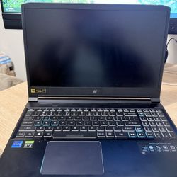 [Sell for parts AS IS] 2022 ACER Predator Trition 300 PT315-53-70L0 Model N20C3 (dead motherboard / GPU dead) 