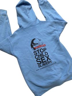 Vintage One Body Village "Stop Child Sex Slavery"  Hoodie