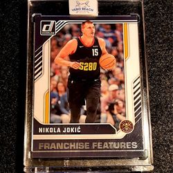 Nikola Jokic 2024-25 Donruss Franchise Features Black! Denver Nuggets NBA