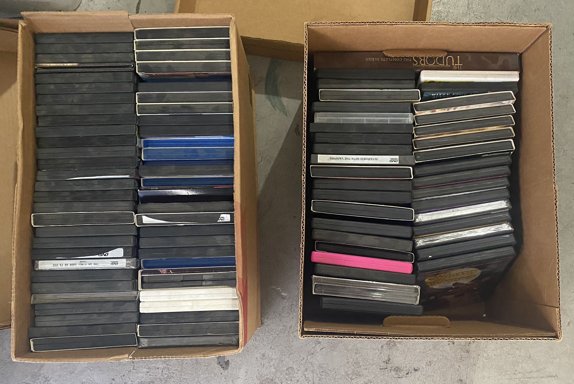 Assorted DVDs And Blu-rays