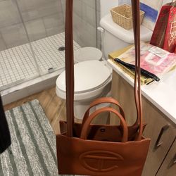 Shmedium Tan Telfar Bag