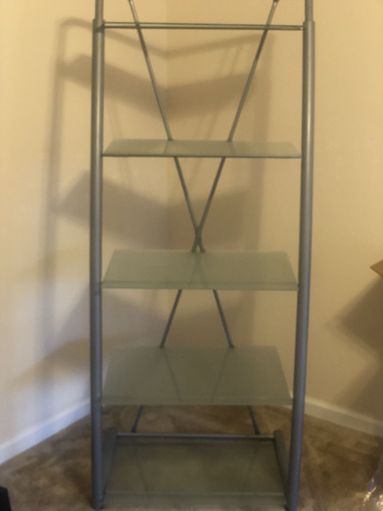 Very Classy Smoked Glass Shelves