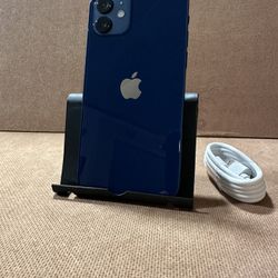 iPhone 12 64gb blue 5g at&t or cricket 