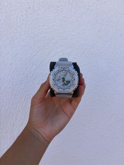 Casio G-Shock GA2100 Metallic silver
