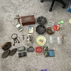 Antique Miscellaneous Lot For Sale 33 Items
