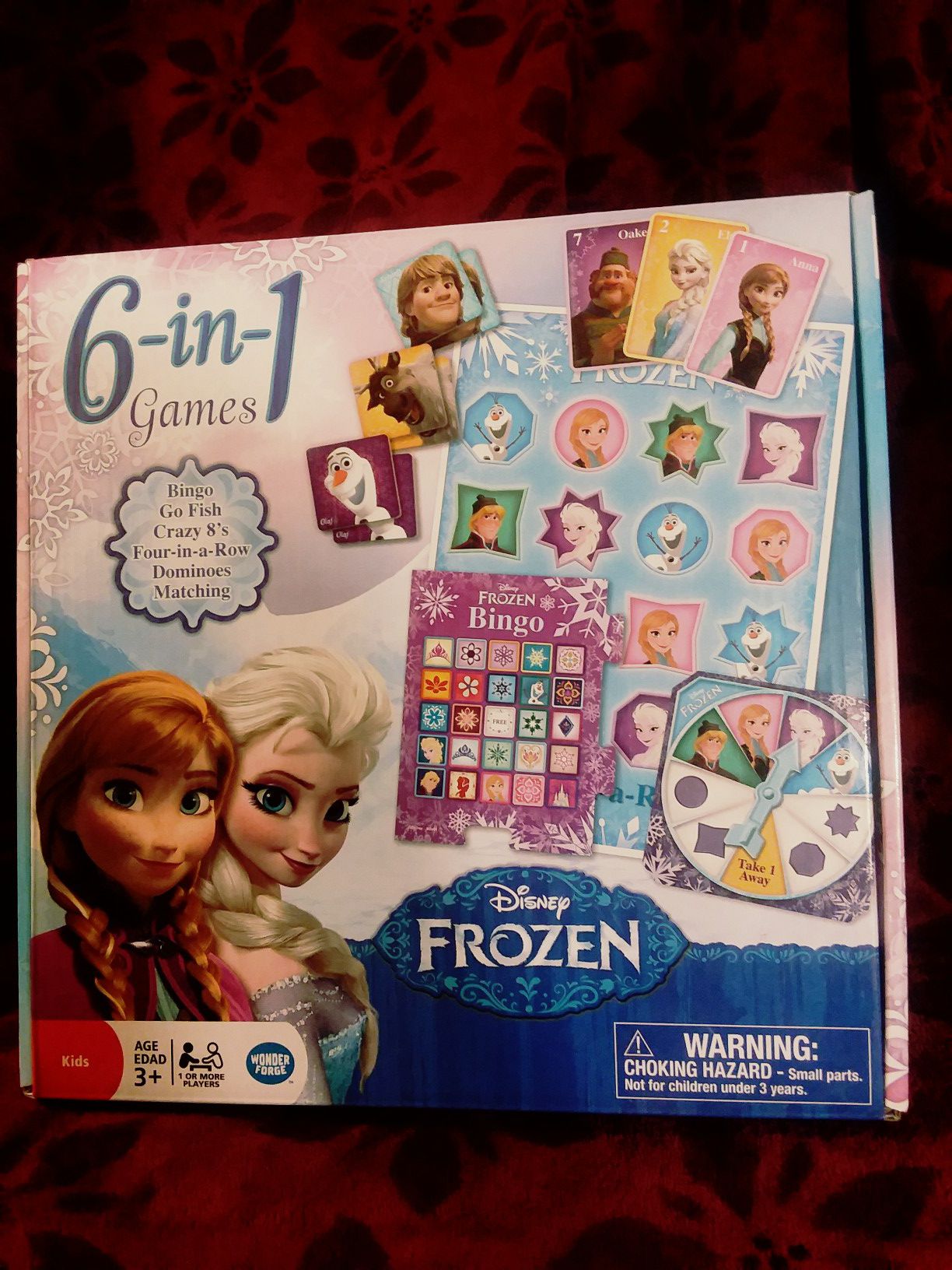 Frozen board game.