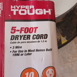 Dryer Cord... 10bucks