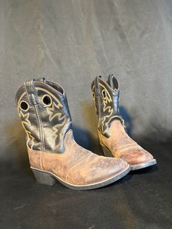 Two-Tone Leather Cowboy Boots Size 3 Cody James OBO