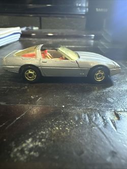 Hot Wheels 80’s Corvette Hot Ones Silver 1983 Hong Kong Near Mint