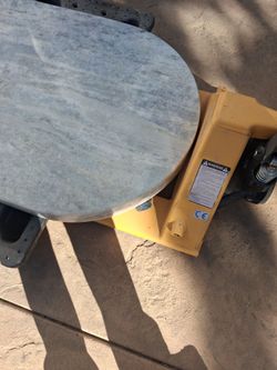 Marble top table