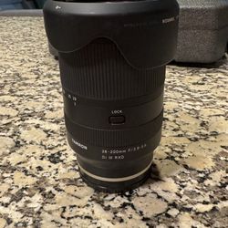 Tamron 28-200mm f/2.8 Lens 