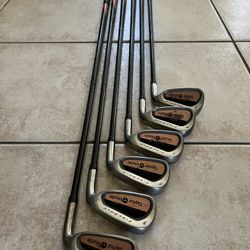 TaylorMade FireSole Iron set 4,5,6,7,8,9 Bubble Shafts Right Hand