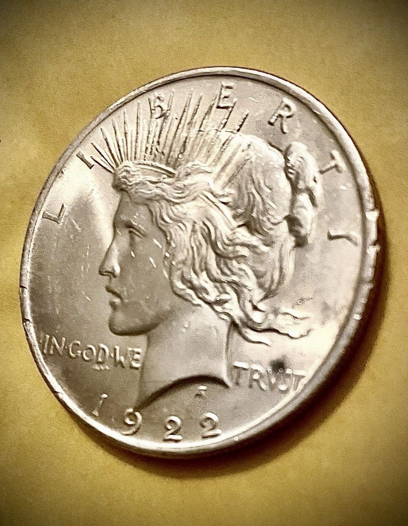 1922 Philadelphia Peace Dollar