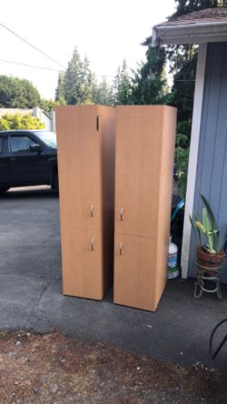 Cabinets matching storage adjustable
