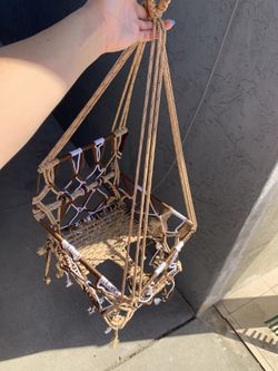 Macrame Baby Swing