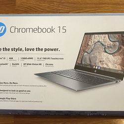 Brand New HP Chromebook 15