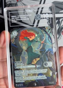 Disney Lorcana Merida Formidable Archer Iconic PSA 10