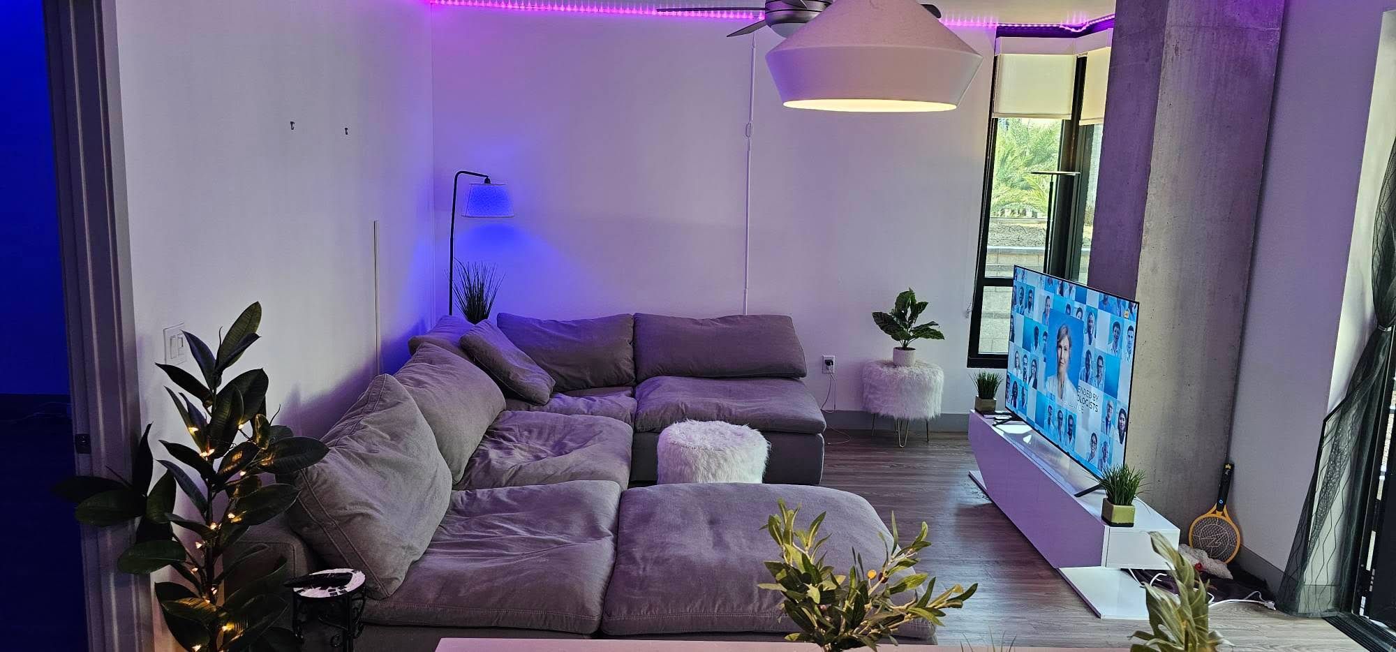 HUGE DISCOUNT GREY CLOUD COUCH - $1000