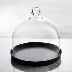 Crate & Barrel Covered Baird Server