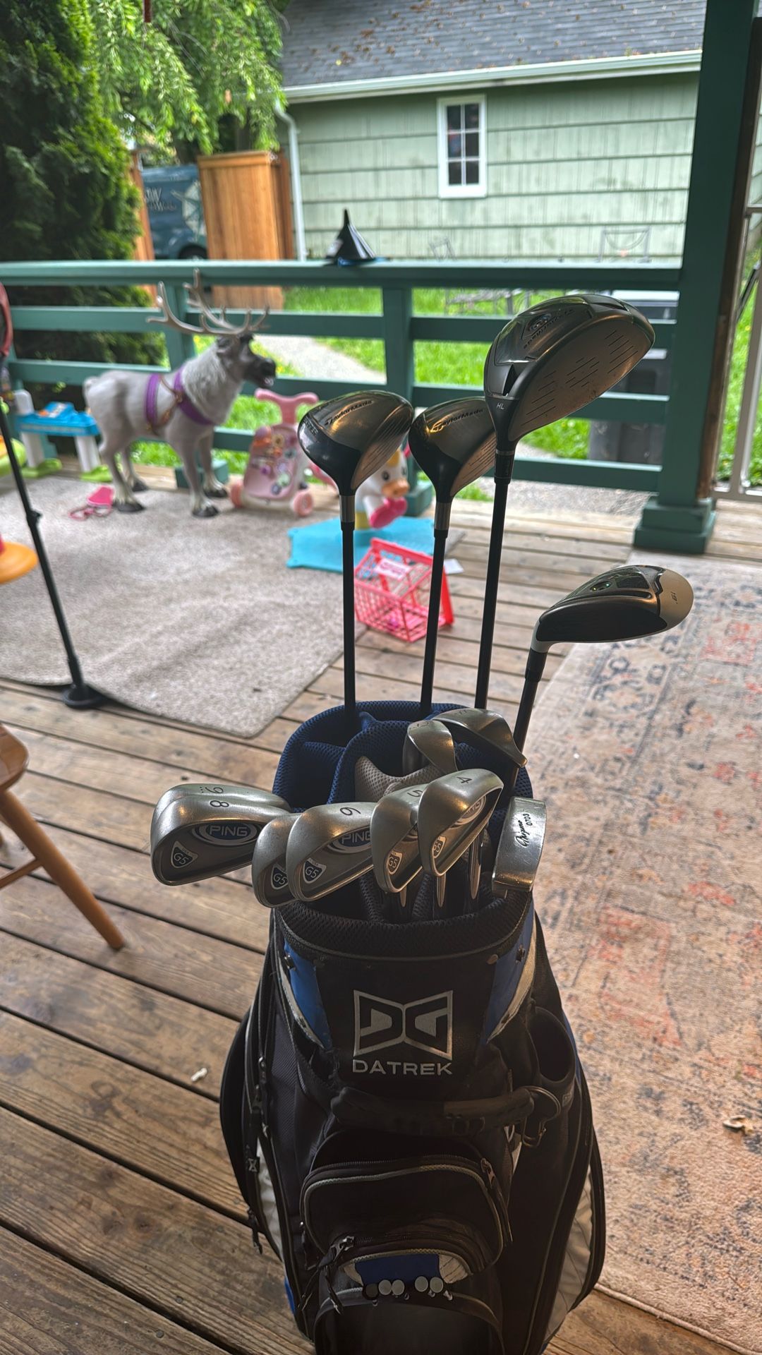 Ping G5 Iron Set (used) W/ Taylor Made Burner Driver, 3 _& 5 Woods