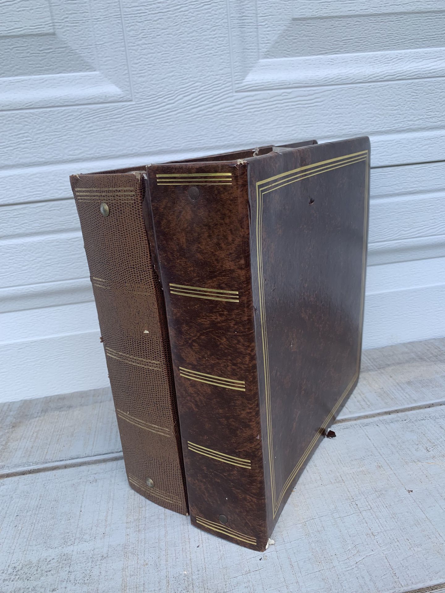 2 Kodak Photo Album - Vintage Jumbo 1970s 48 Pages 9-1/4" × 11-1/4" Sheet Size