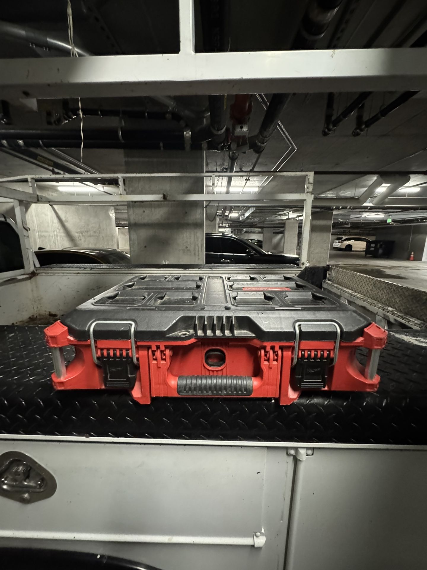 PACKOUT 22 in. Medium Red Tool Box