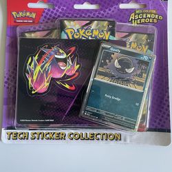 Pokémon TGG Mega Evolution Ascended Heroes Tech Sticker Collection Gastly