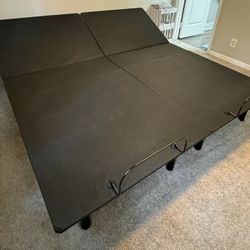 2 Twin XL Adjustable Bed Frames Makes King